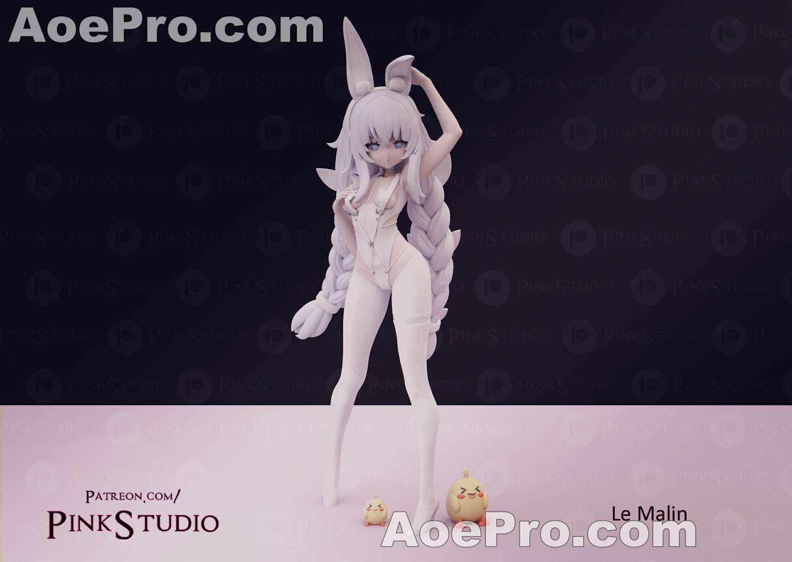 图片[1]|Le Malin - SFW - Pink Studio – 3D PRINTABLE Figure STL - NXlfB1|NXlfB1