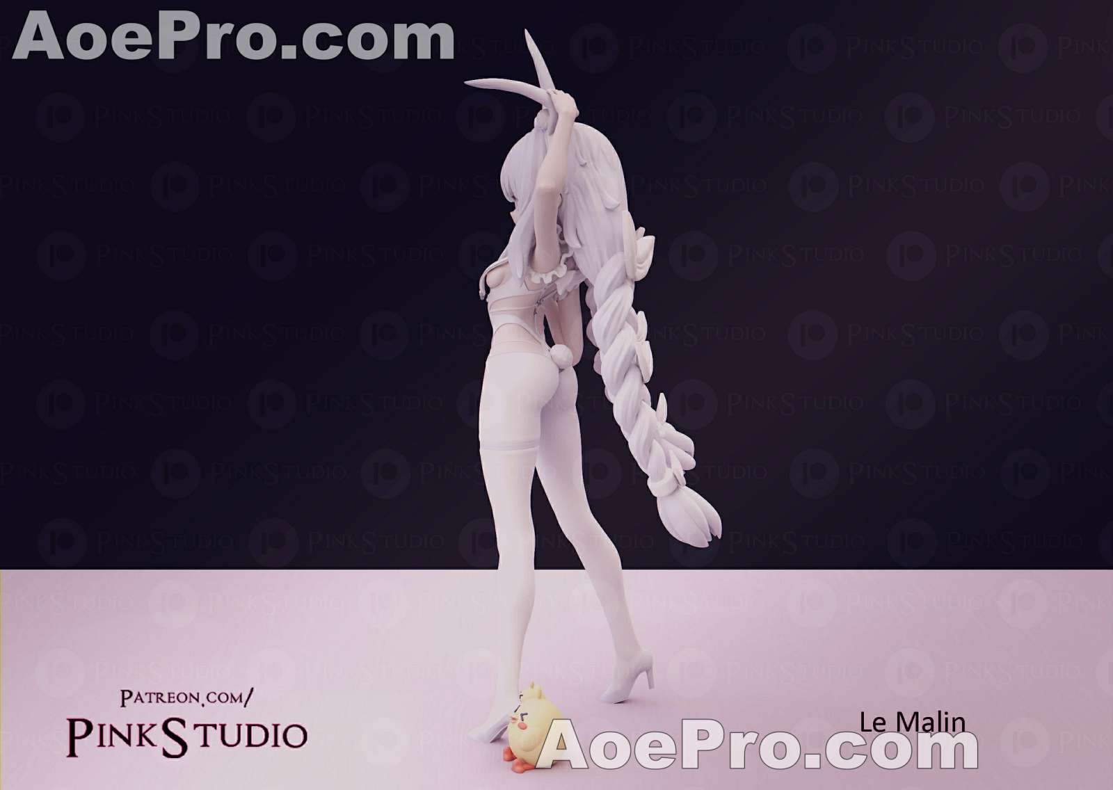 图片[7]|Le Malin - SFW - Pink Studio – 3D PRINTABLE Figure STL - NXlfB1|NXlfB1