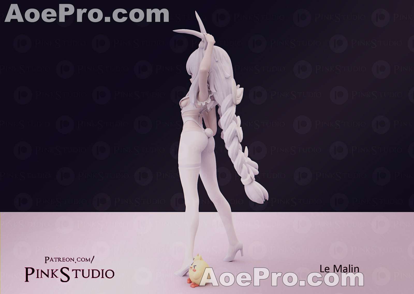 图片[6]|Le Malin - SFW - Pink Studio – 3D PRINTABLE Figure STL - NXlfB1|NXlfB1