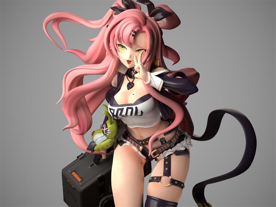 Nicole Demara Zenless Zone Zero – 3D PRINTABLE Figure STL - NXlfB1|NXlfB1