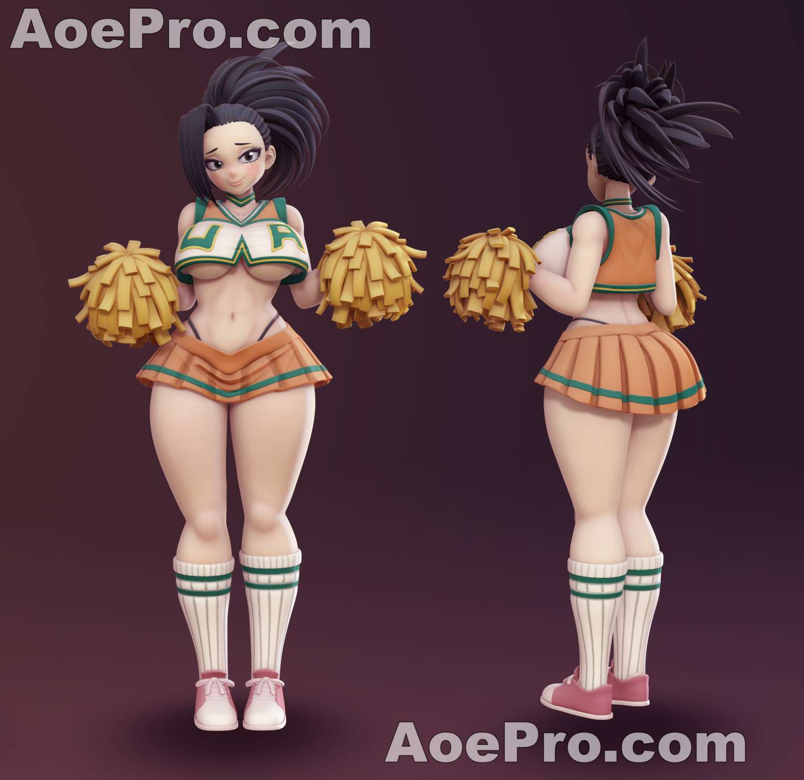 图片[1]|Momo Boku My Hero Academia – 3D PRINTABLE Figure STL - NXlfB1|NXlfB1