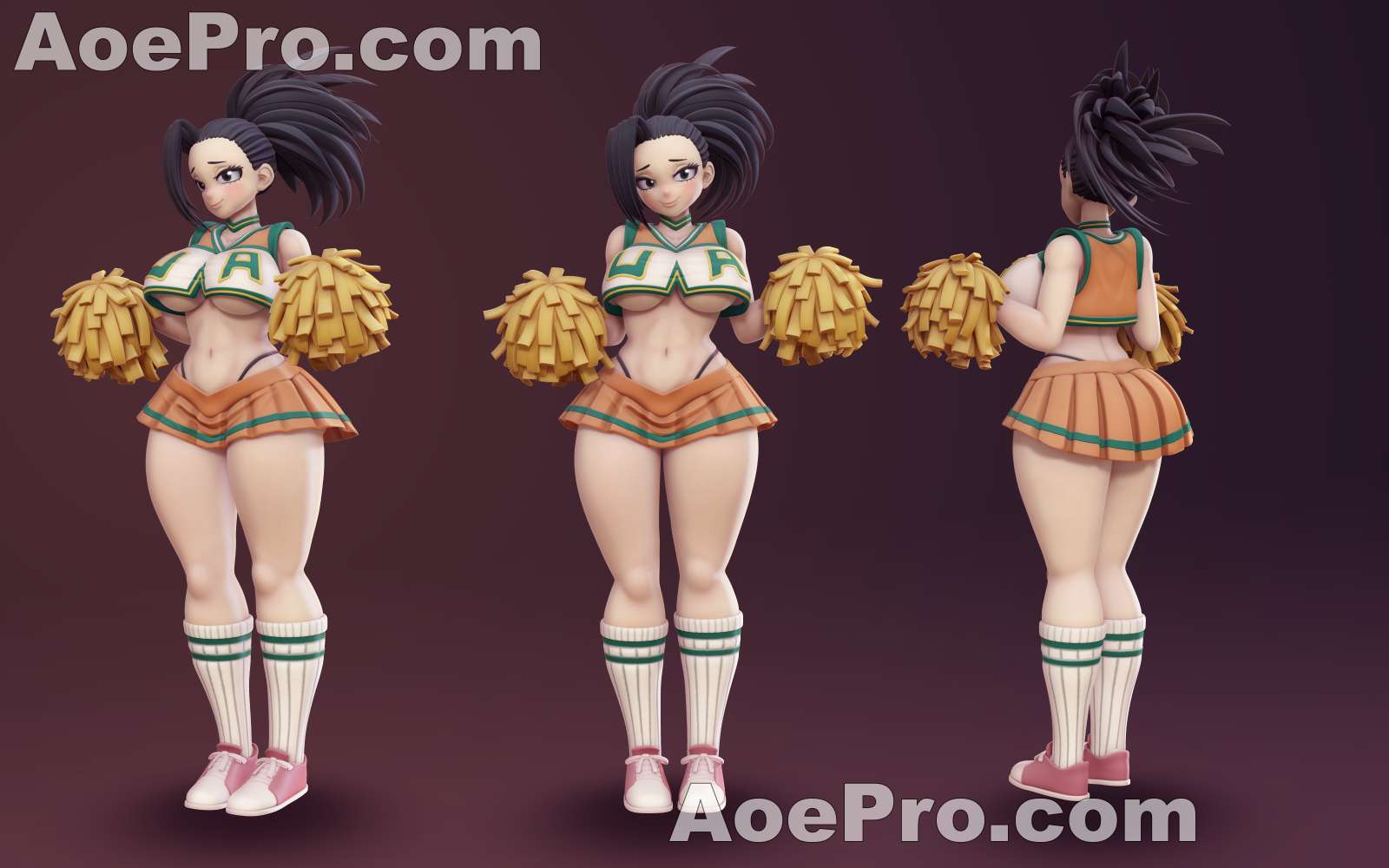 图片[2]|Momo Boku My Hero Academia – 3D PRINTABLE Figure STL - NXlfB1|NXlfB1