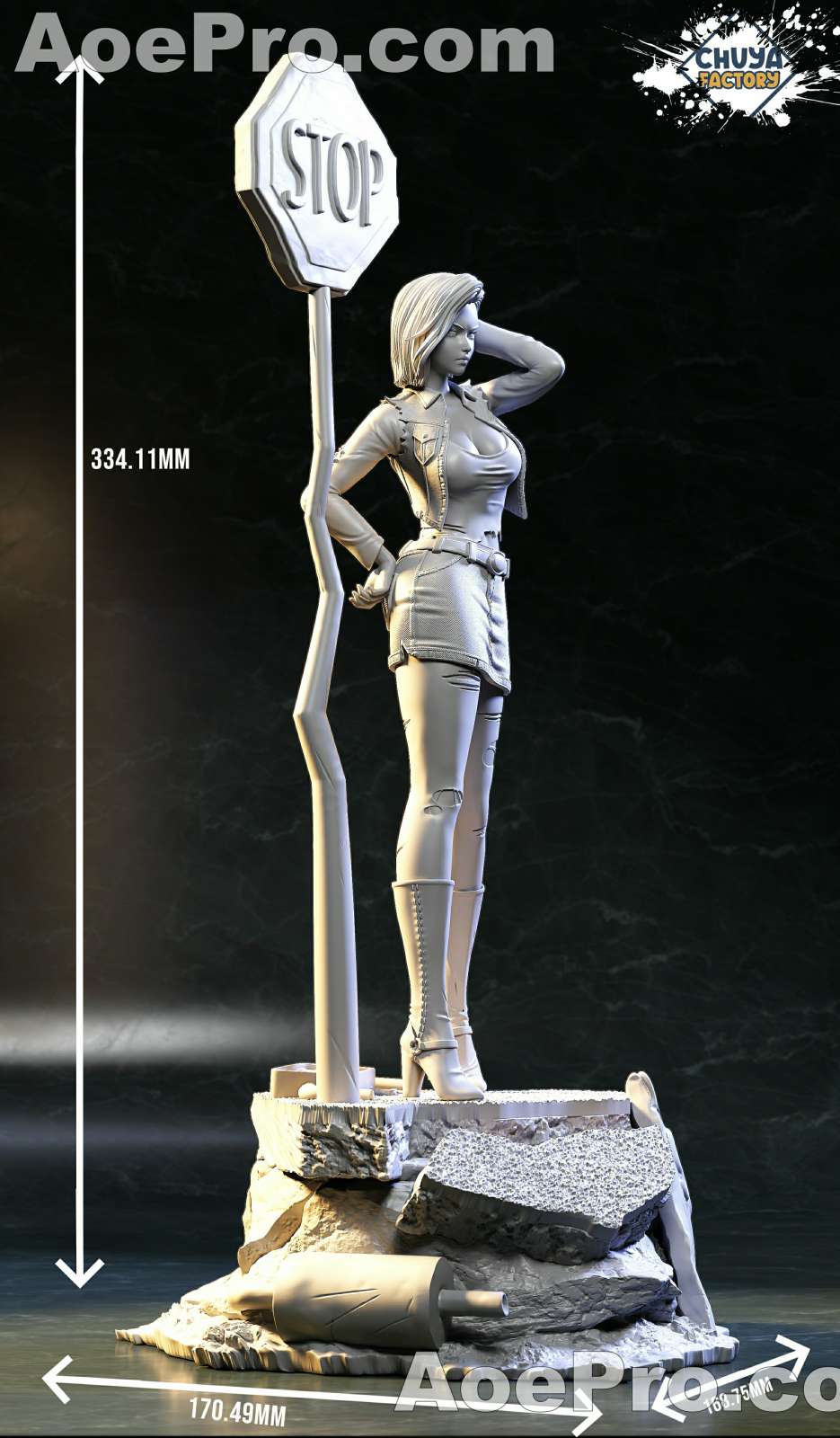 图片[7]|Android 18 - Chuya Factory – 3D PRINTABLE Figure STL - NXlfB1|NXlfB1