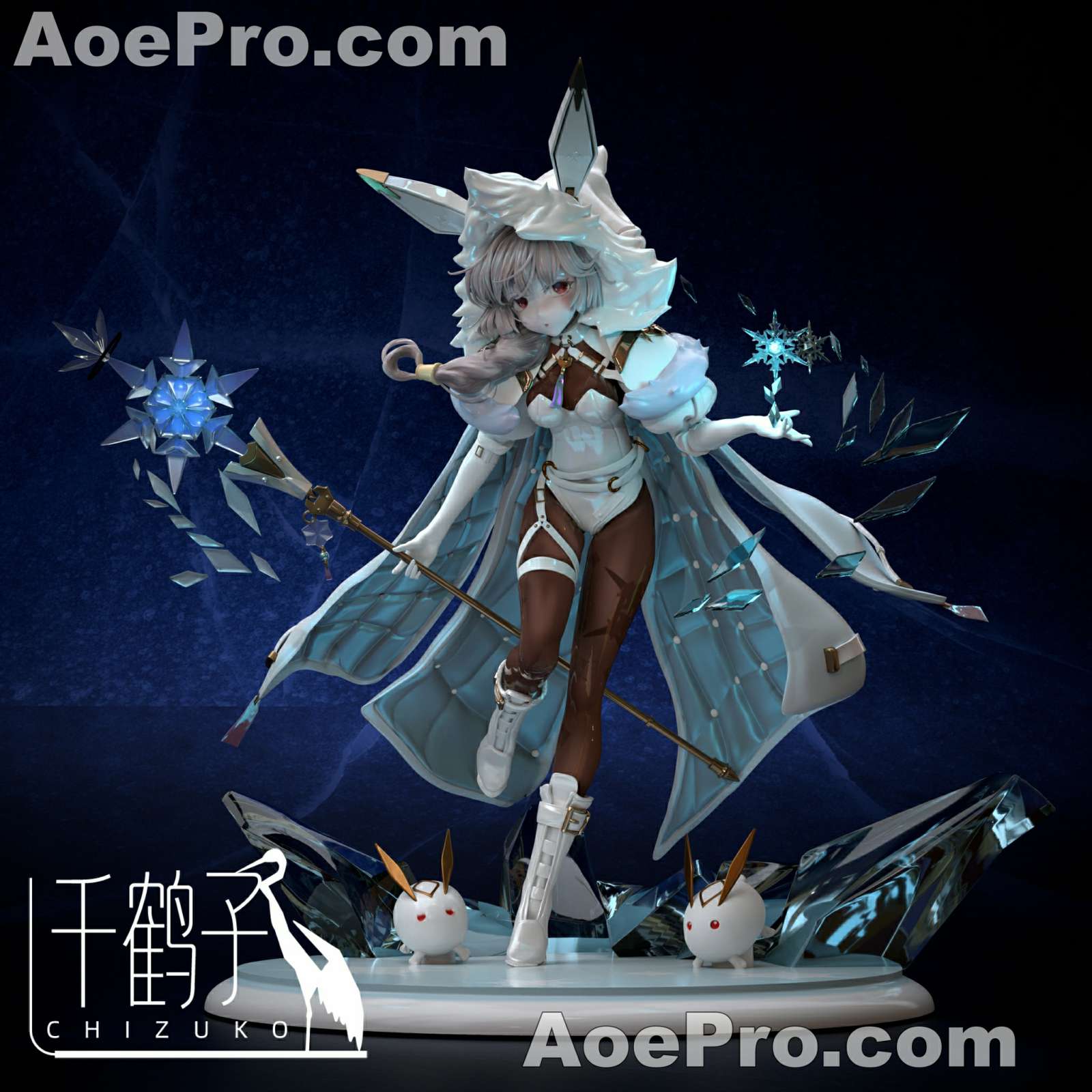 图片[1]|Snowbunny Free Model Cults – 3D PRINTABLE Figure STL - NXlfB1|NXlfB1