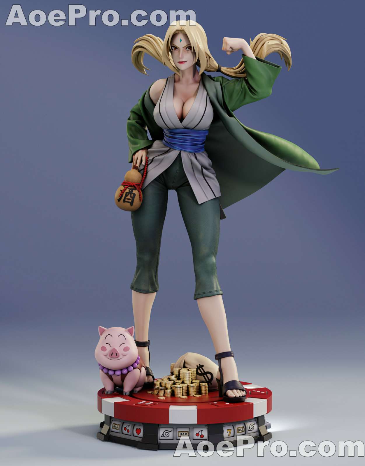 图片[1]|KuGo figures - Tsunade – 3D PRINTABLE Figure STL - NXlfB1|NXlfB1