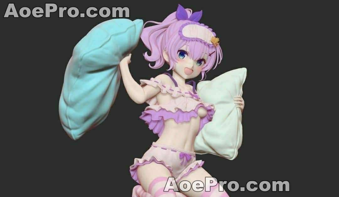 图片[1]|Anime - Pillow – 3D PRINTABLE Figure STL - NXlfB1|NXlfB1