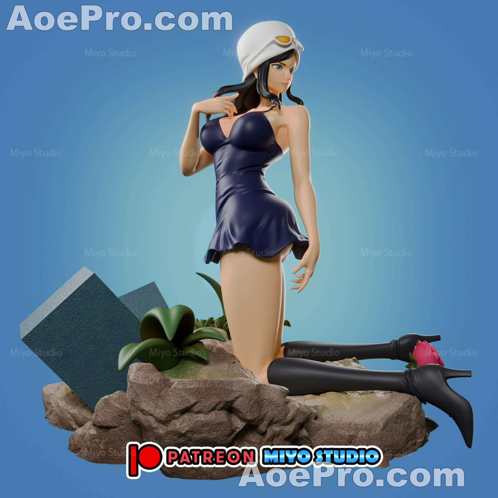 图片[1]|Miyo Studio Nico Robin – 3D PRINTABLE Figure STL - NXlfB1|NXlfB1