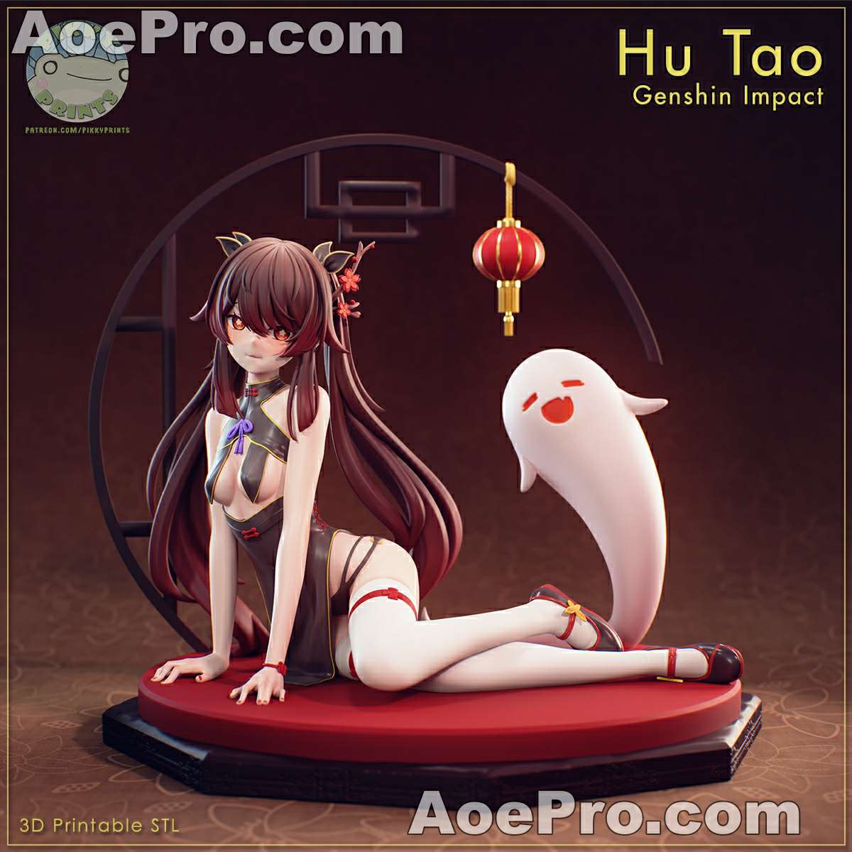 图片[1]|Pikky Prints Hu Tao – 3D PRINTABLE Figure STL - NXlfB1|NXlfB1