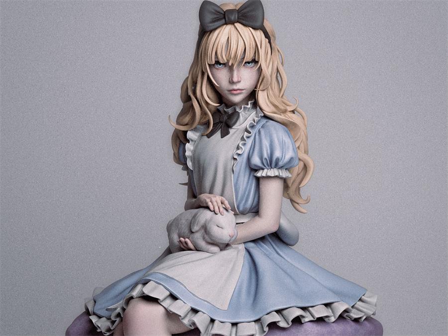 Ca 3d Studios - Alice – 3D PRINTABLE Figure STL - NXlfB1|NXlfB1