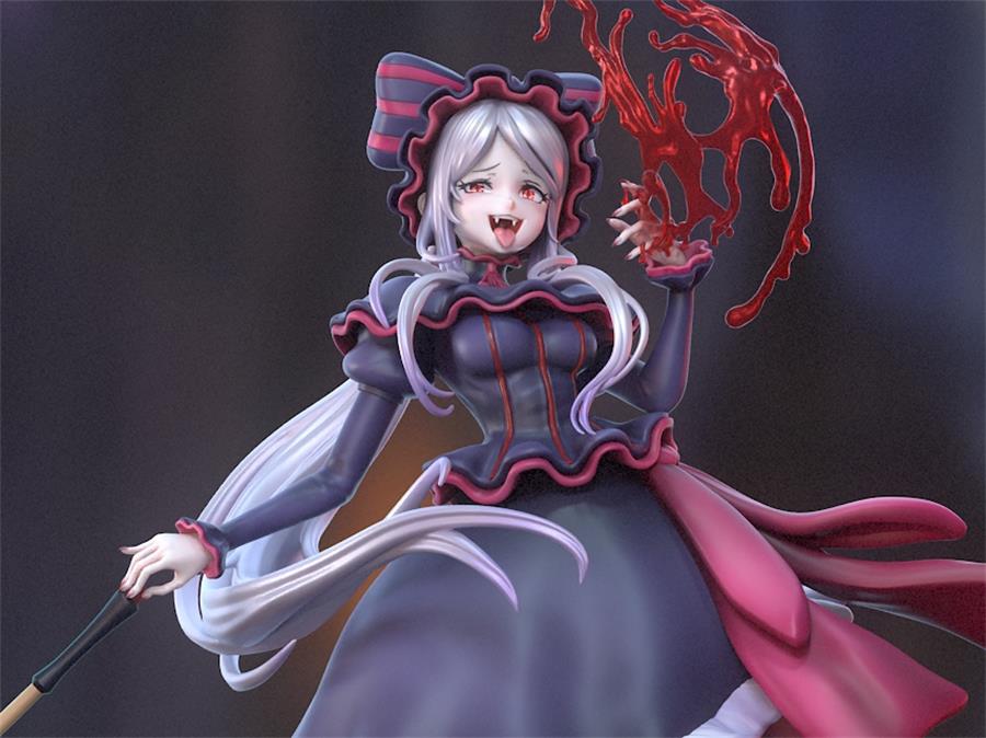 Neko Figurines Shalltear – 3D PRINTABLE Figure STL - NXlfB1|NXlfB1