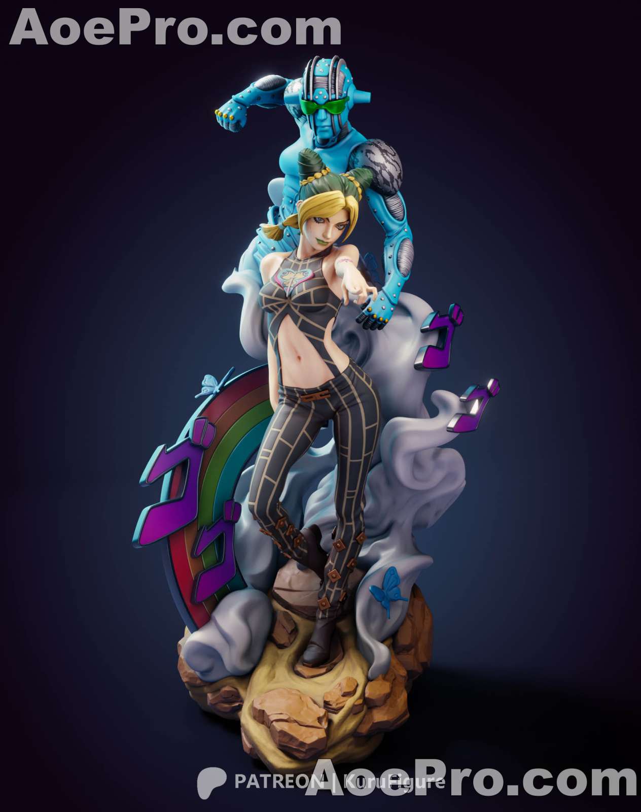 图片[8]|Kuru Figure - Jolyne – 3D Print Model Figure STL - NXlfB1|NXlfB1