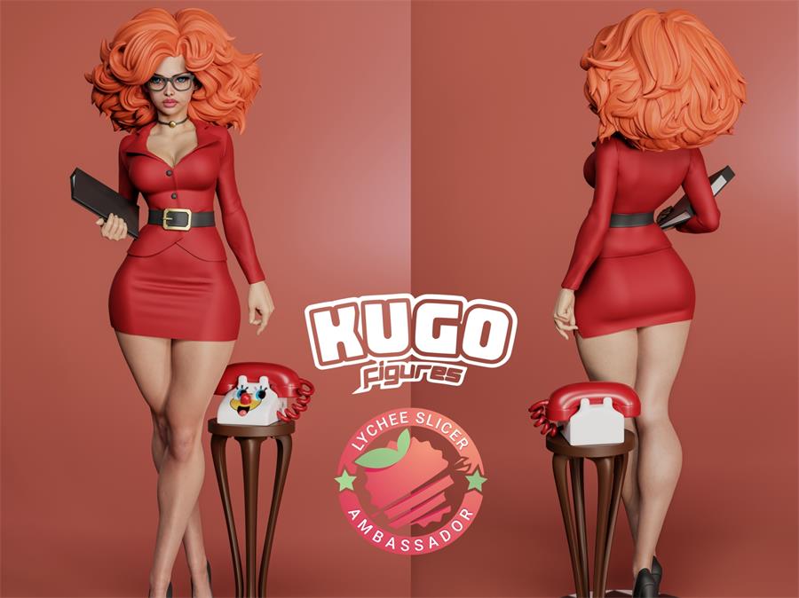 KuGo Figures Sara Bellum – 3D PRINTABLE Figure STL - NXlfB1|NXlfB1