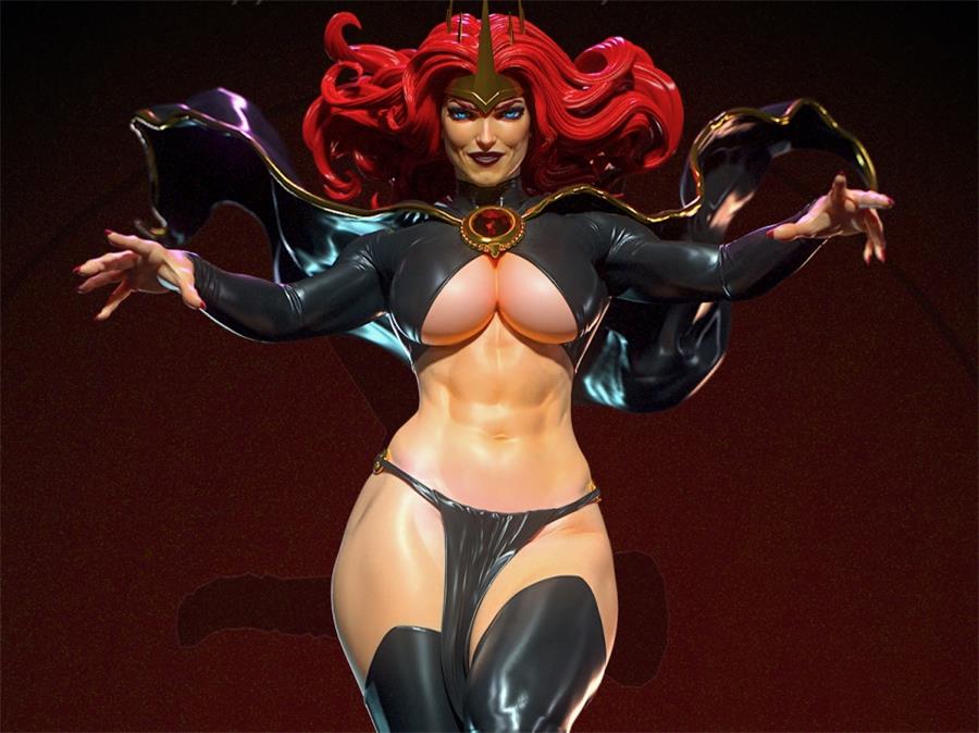 Yan-H Madelyne Pryor – 3D PRINTABLE Figure STL - NXlfB1|NXlfB1