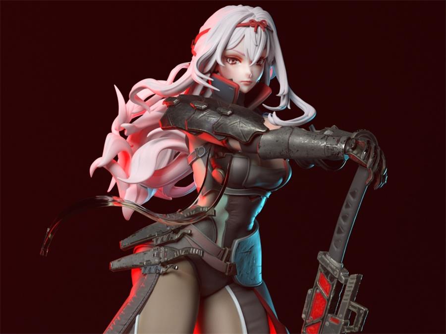 Chuya Factory Scarlet – 3D PRINTABLE Figure STL - NXlfB1|NXlfB1