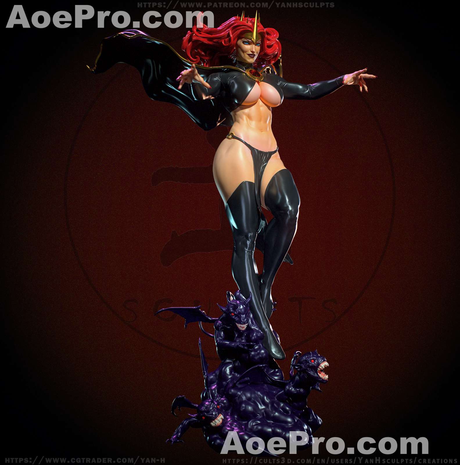 图片[2]|Yan-H Madelyne Pryor – 3D PRINTABLE Figure STL - NXlfB1|NXlfB1