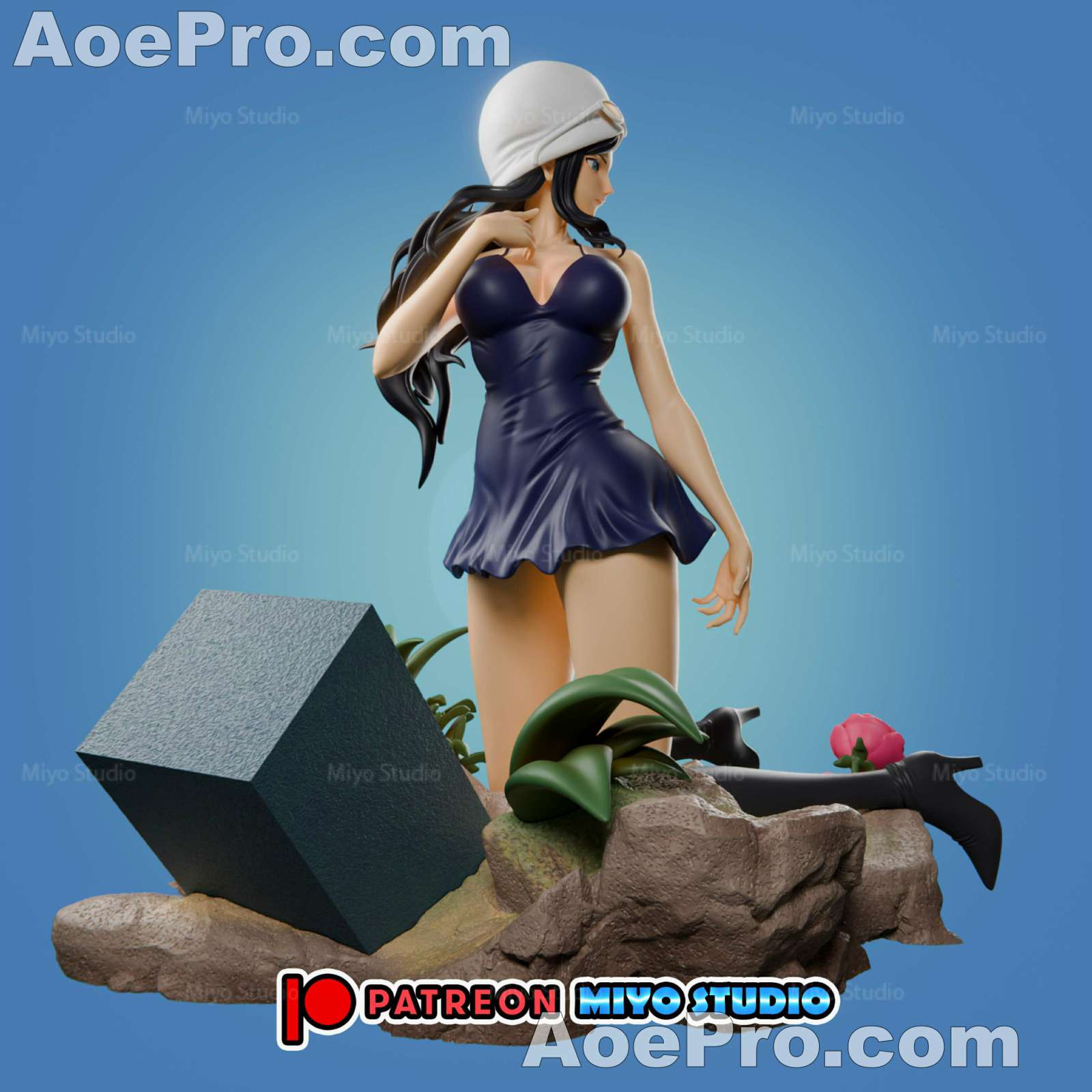 图片[2]|Miyo Studio Nico Robin – 3D PRINTABLE Figure STL - NXlfB1|NXlfB1