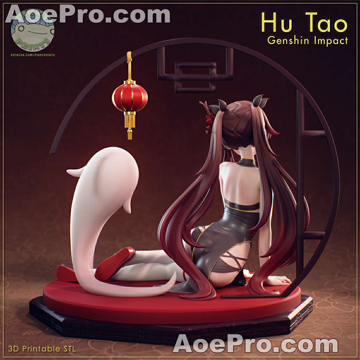 图片[2]|Pikky Prints Hu Tao – 3D PRINTABLE Figure STL - NXlfB1|NXlfB1