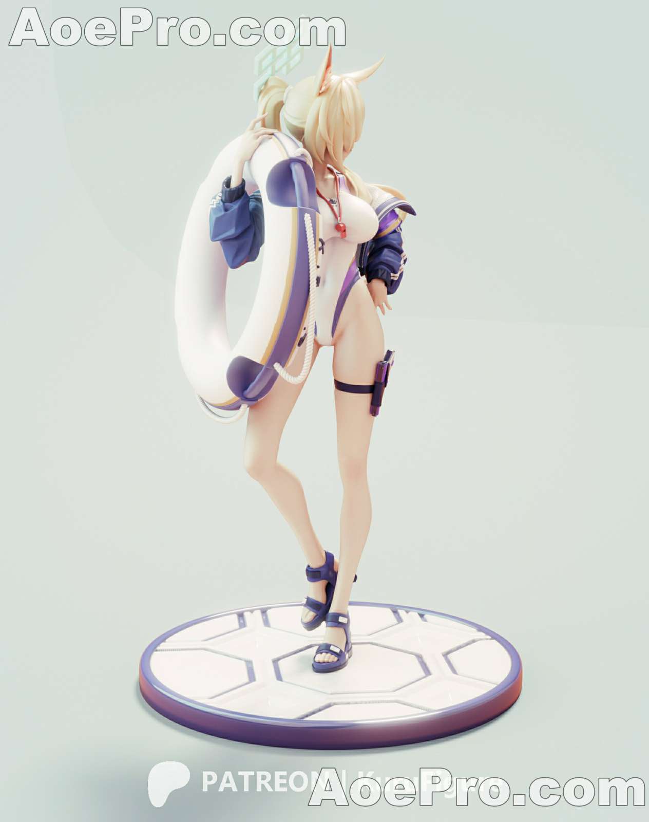 图片[2]|Kuru Figures Kanna (Swimsuit) Blue Archive – 3D PRINTABLE Figure STL - NXlfB1|NXlfB1