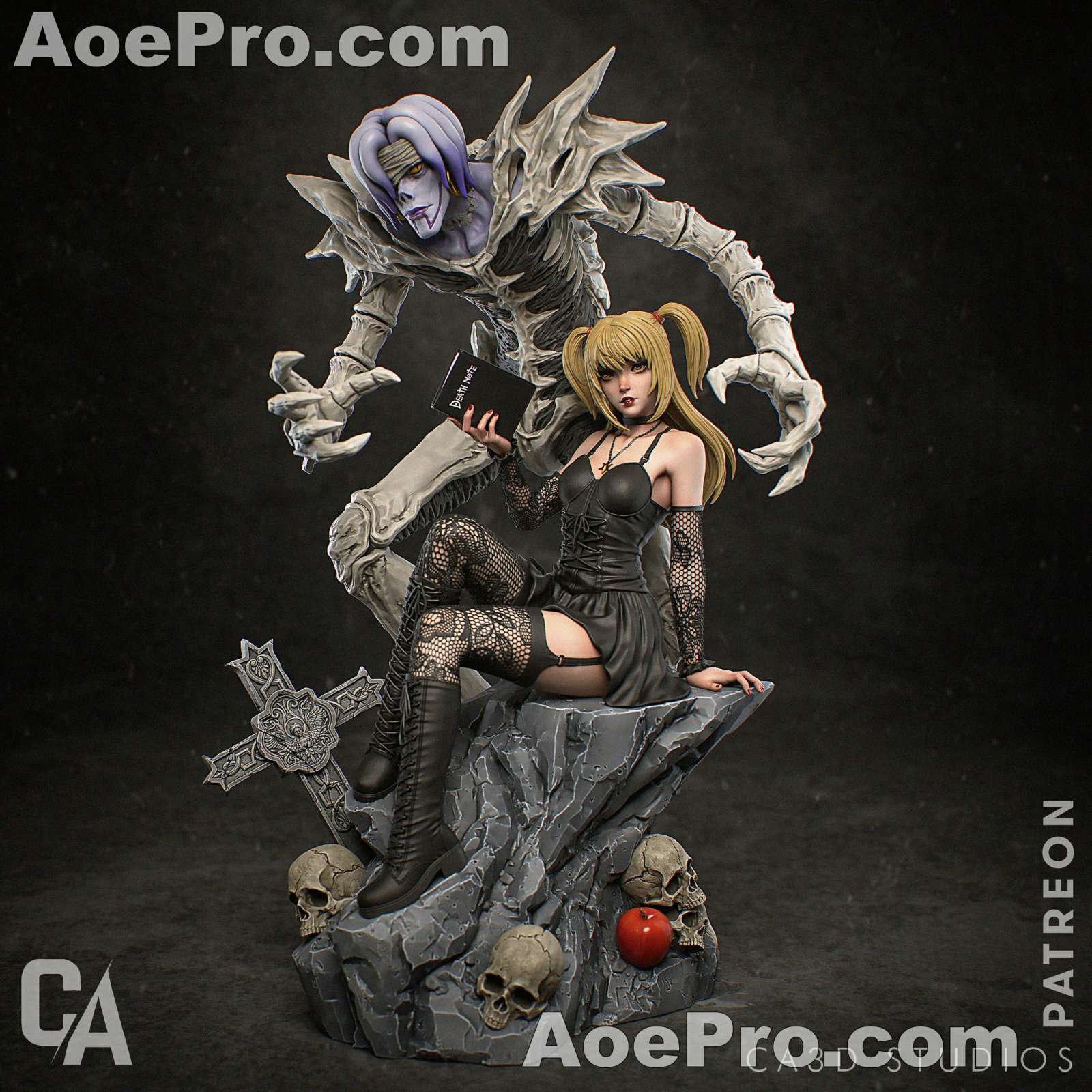 图片[3]|Ca 3d Studios - Misa Amane – 3D PRINTABLE Figure STL - NXlfB1|NXlfB1