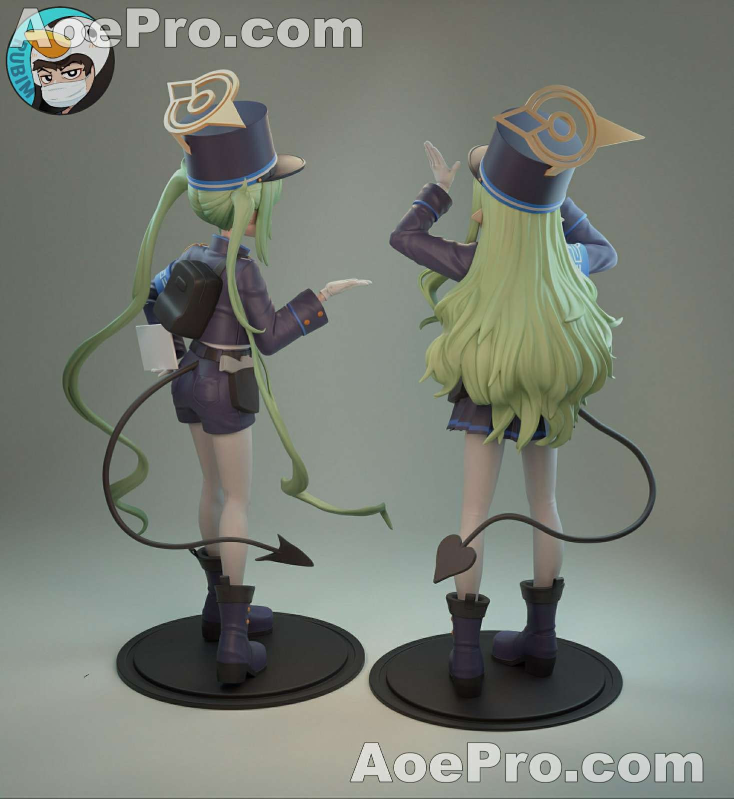 图片[2]|Rubim Hikari and Nojomi – 3D Print Model Figure STL - NXlfB1|NXlfB1