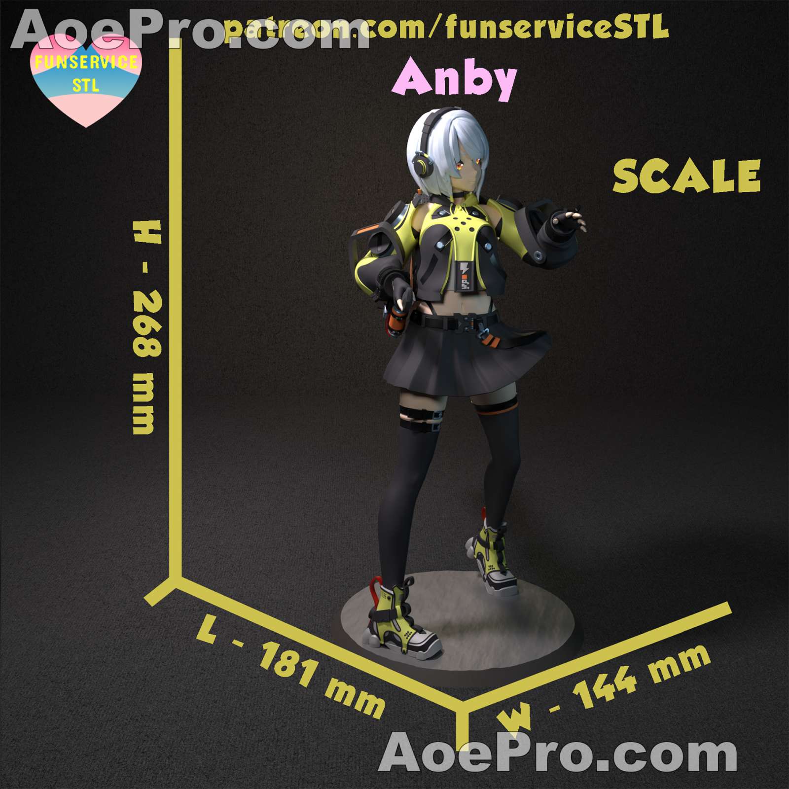 图片[10]|Funservice - Anby Demara – 3D PRINTABLE Figure STL - NXlfB1|NXlfB1