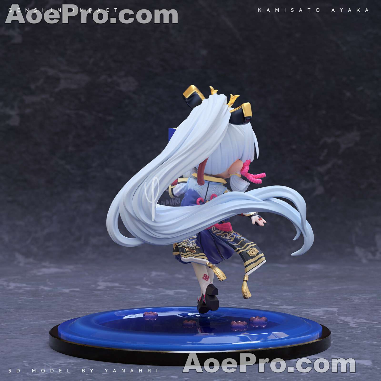 图片[3]|Genshin Impact Kamisato Ayaka – 3D Print Model Figure STL - NXlfB1|NXlfB1