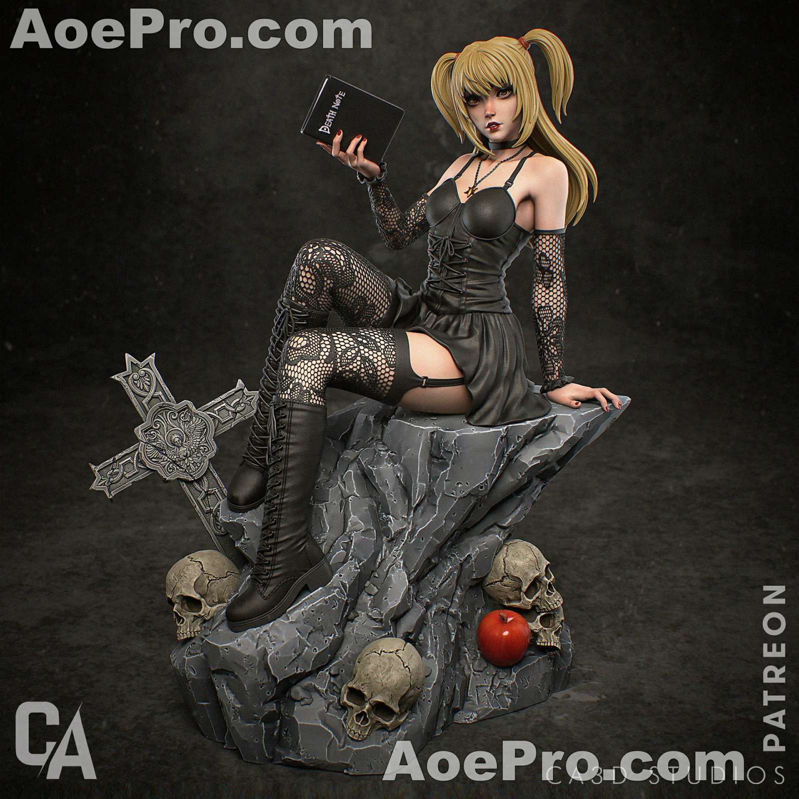 图片[4]|Ca 3d Studios - Misa Amane – 3D PRINTABLE Figure STL - NXlfB1|NXlfB1