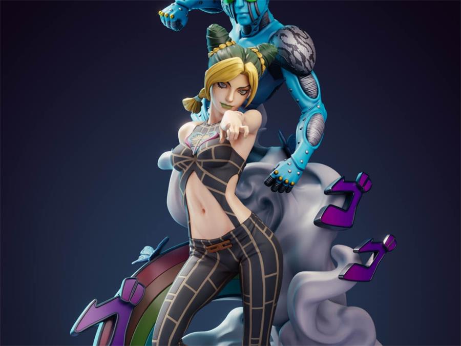 Kuru Figure - Jolyne – 3D Print Model Figure STL - NXlfB1|NXlfB1