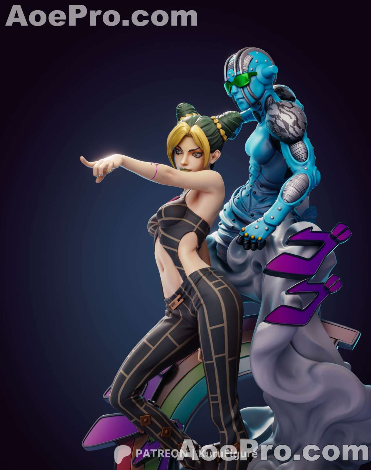 图片[2]|Kuru Figure - Jolyne – 3D Print Model Figure STL - NXlfB1|NXlfB1