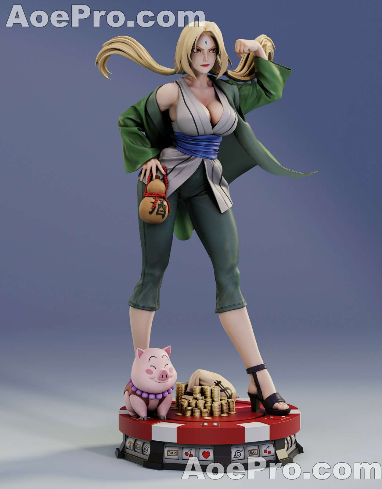 图片[4]|KuGo figures - Tsunade – 3D PRINTABLE Figure STL - NXlfB1|NXlfB1