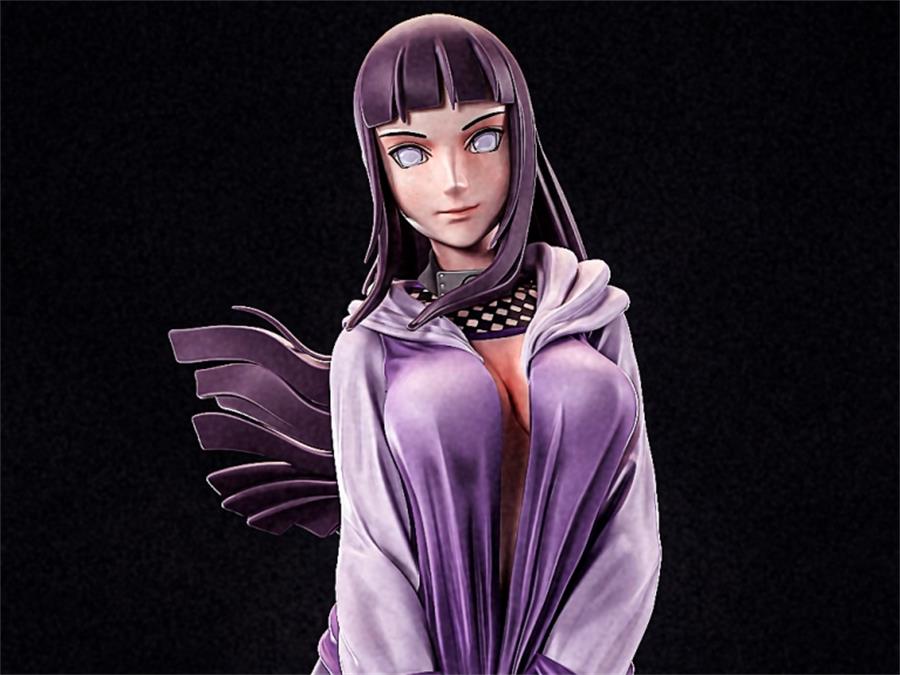 Peach Figure Hinata Hyuga – 3D PRINTABLE Figure STL - NXlfB1|NXlfB1