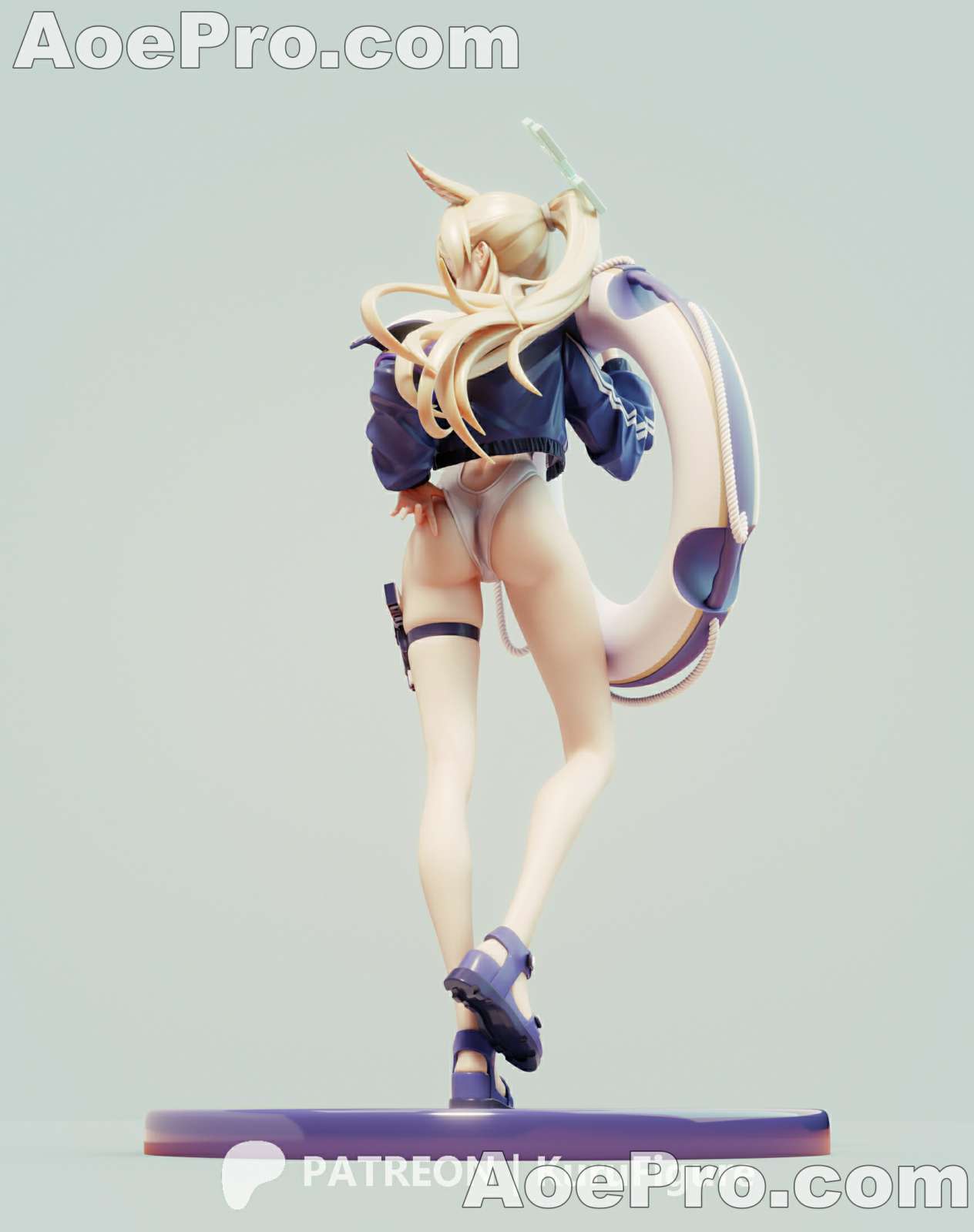 图片[4]|Kuru Figures Kanna (Swimsuit) Blue Archive – 3D PRINTABLE Figure STL - NXlfB1|NXlfB1