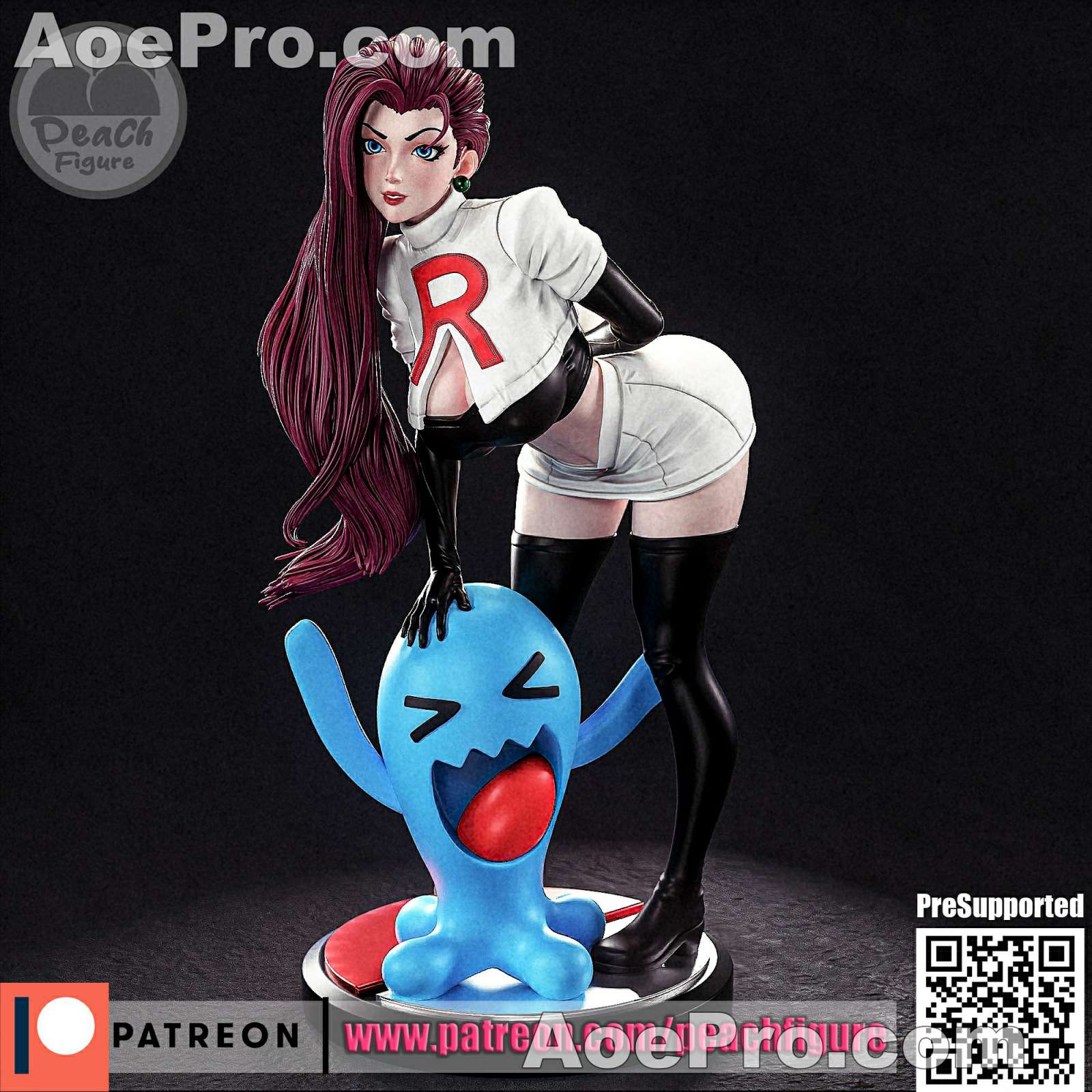 图片[4]|Peach Figure Jessie – 3D PRINTABLE Figure STL - NXlfB1|NXlfB1