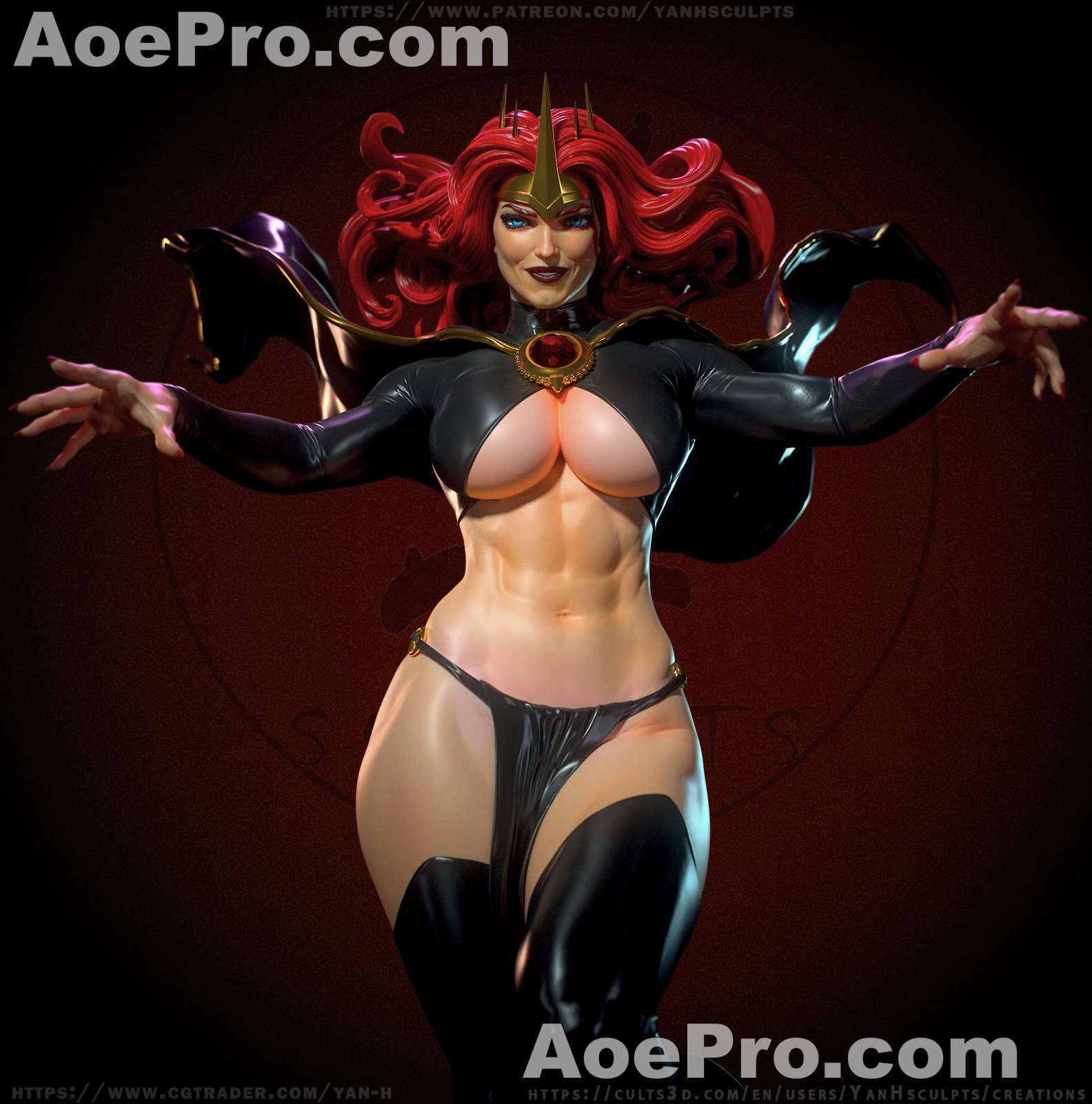 图片[6]|Yan-H Madelyne Pryor – 3D PRINTABLE Figure STL - NXlfB1|NXlfB1