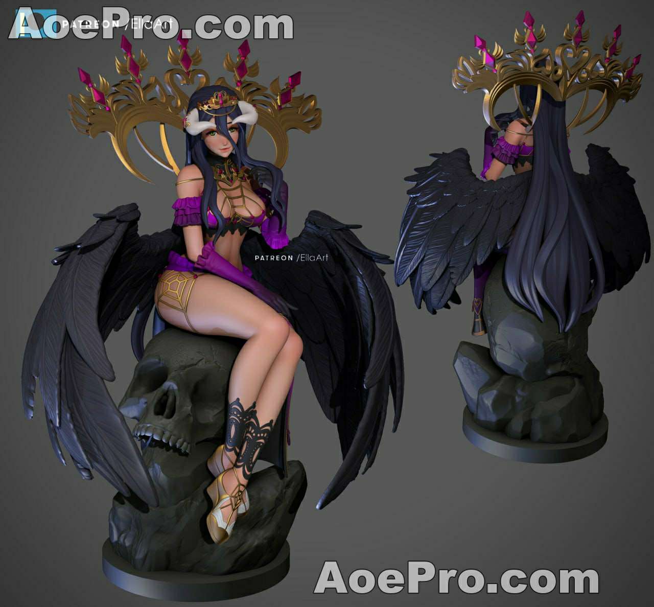 图片[1]|Albedo Overlord - 3D Print Model - NXlfB1|NXlfB1