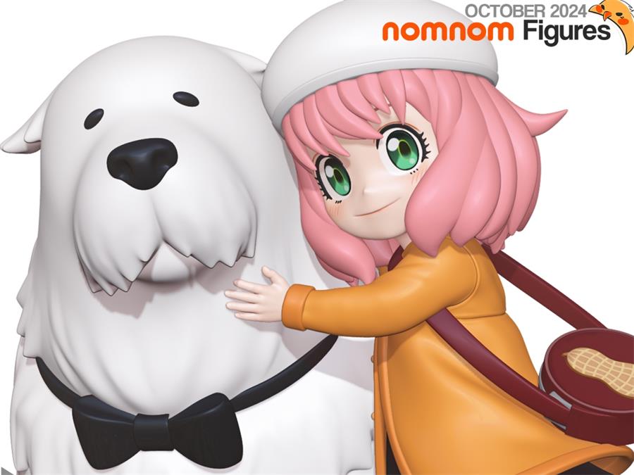 NomNom Figures - Anya x Bond - 3D Print Model - NXlfB1|NXlfB1