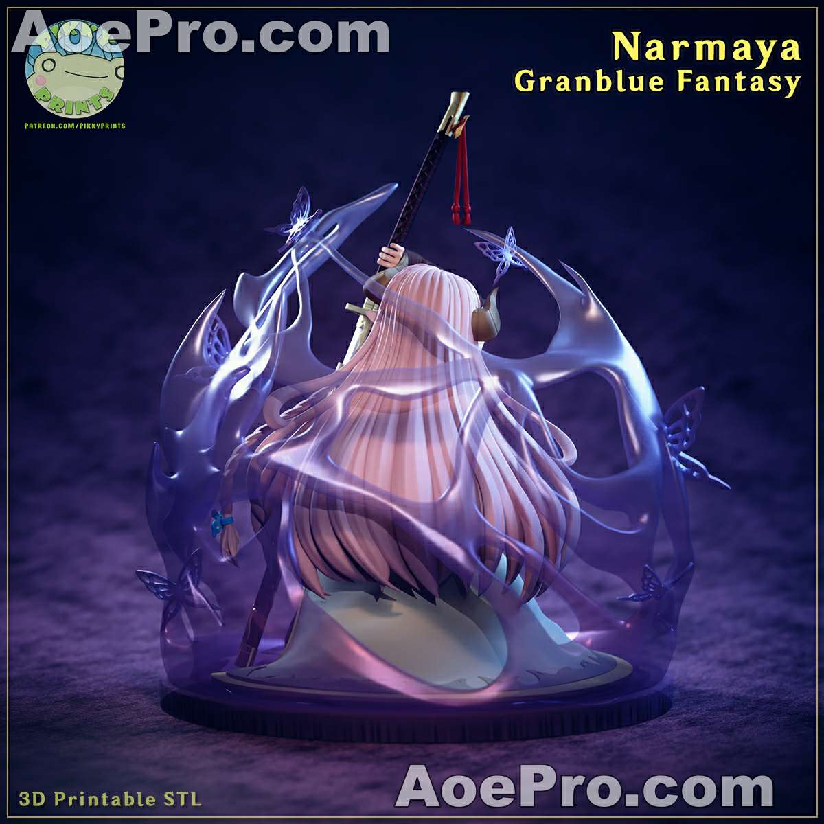 图片[1]|Pikky Prints - Narmaya – 3D Print Model Figure STL - NXlfB1|NXlfB1