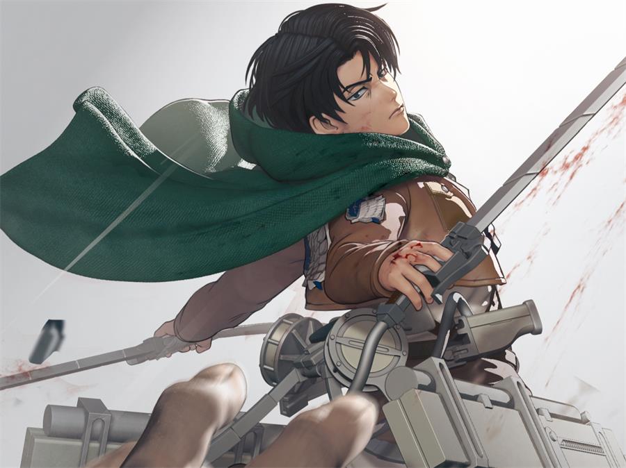 Nomnom Figures - Levi from Attack on Titan – 3D PRINTABLE Figure STL - NXlfB1|NXlfB1