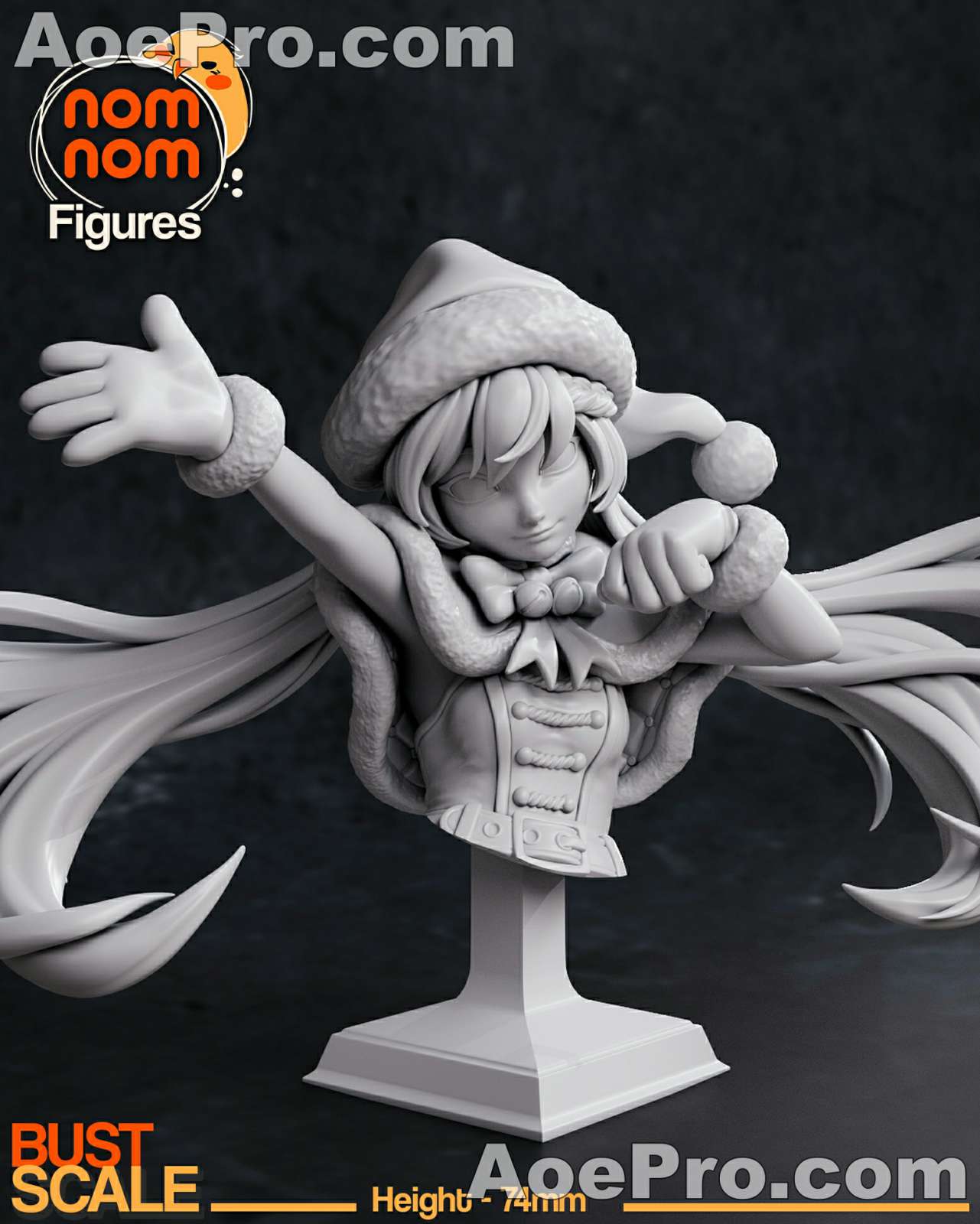 图片[2]|Nomnom Figures- Bella Bells – 3D PRINTABLE Figure STL - NXlfB1|NXlfB1