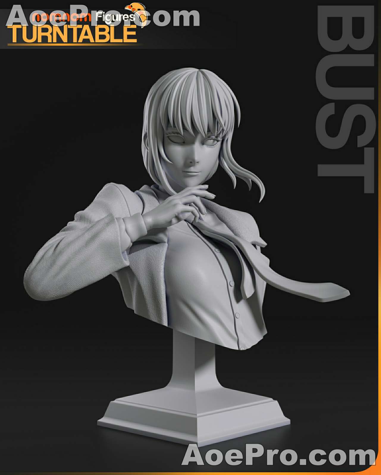 图片[3]|Nomnom Figures - Makima and Denji from Chainsaw Man – 3D PRINTABLE Figure STL - NXlfB1|NXlfB1