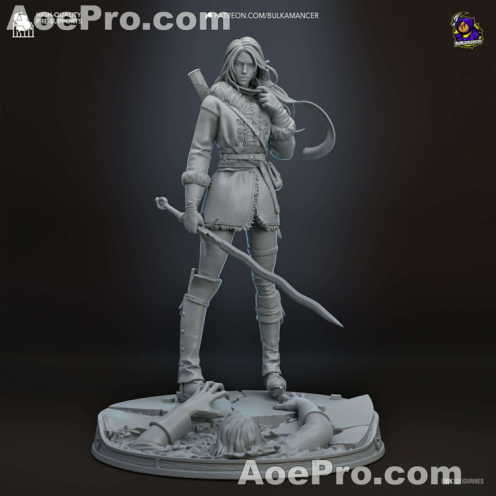 图片[8]|Bulkamancer Sculpts Ciri - The Witcher 3D PRINTABLE Figure STL - NXlfB1|NXlfB1