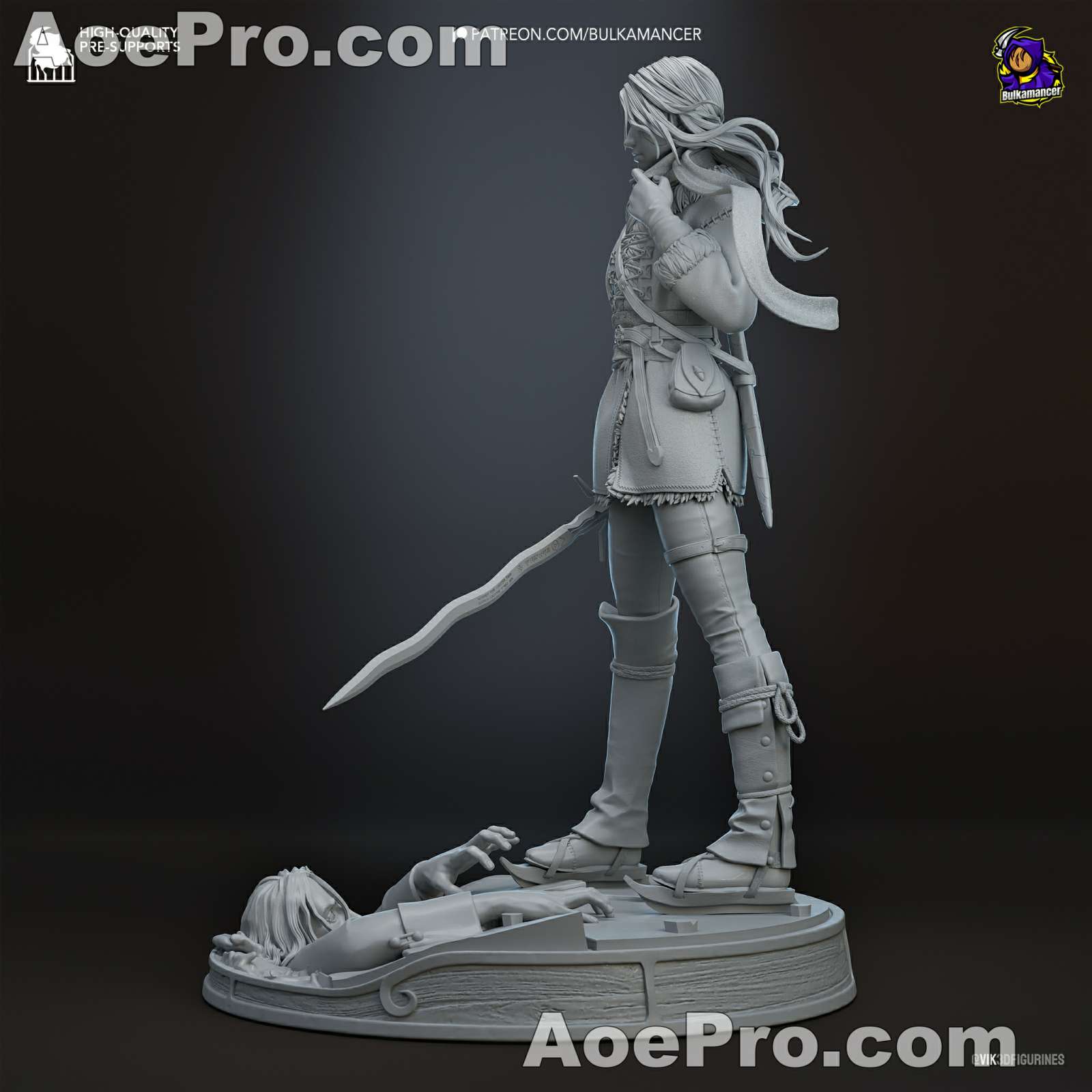 图片[9]|Bulkamancer Sculpts Ciri - The Witcher 3D PRINTABLE Figure STL - NXlfB1|NXlfB1