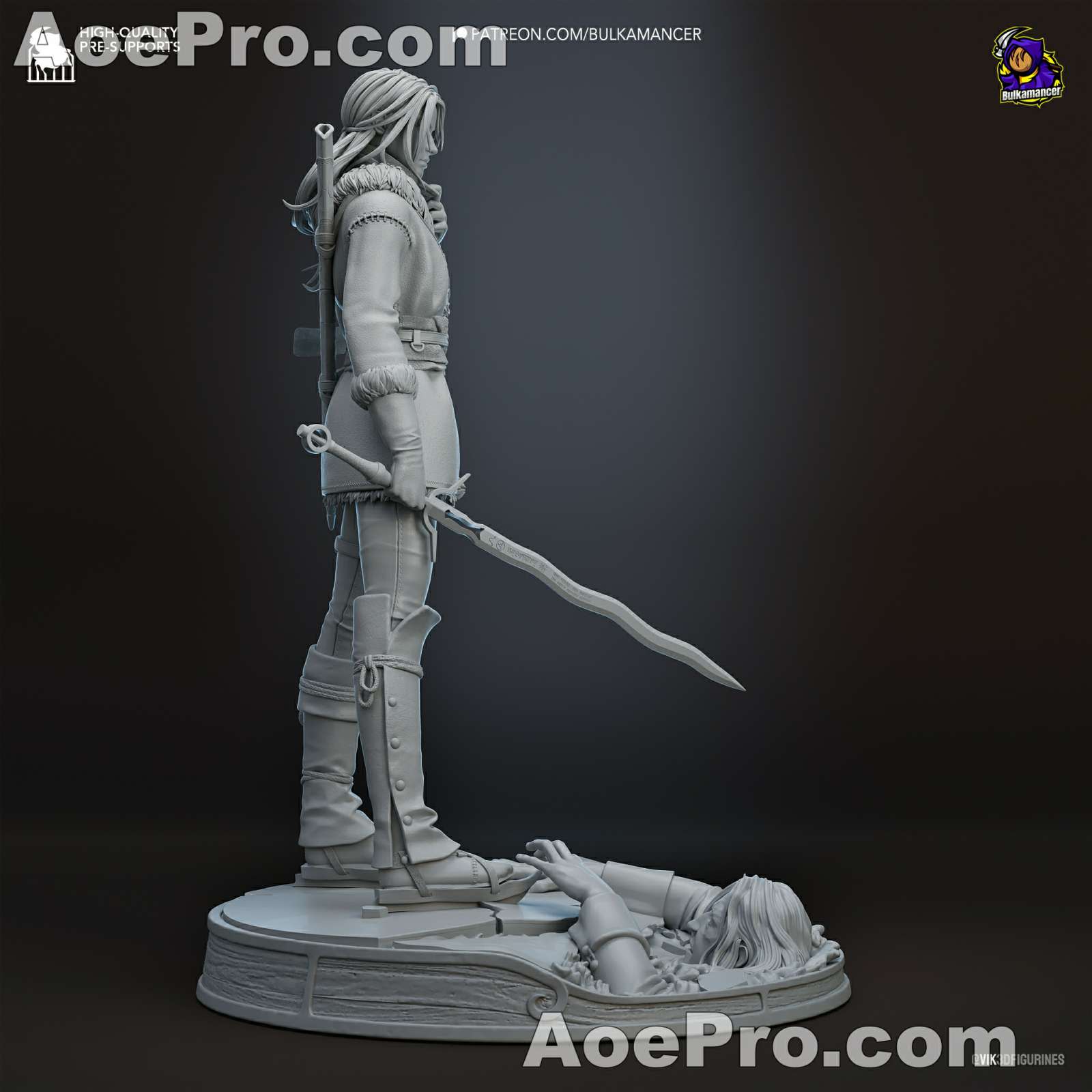 图片[10]|Bulkamancer Sculpts Ciri - The Witcher 3D PRINTABLE Figure STL - NXlfB1|NXlfB1