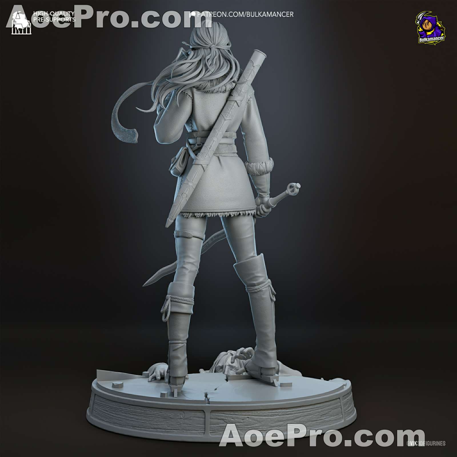 图片[11]|Bulkamancer Sculpts Ciri - The Witcher 3D PRINTABLE Figure STL - NXlfB1|NXlfB1