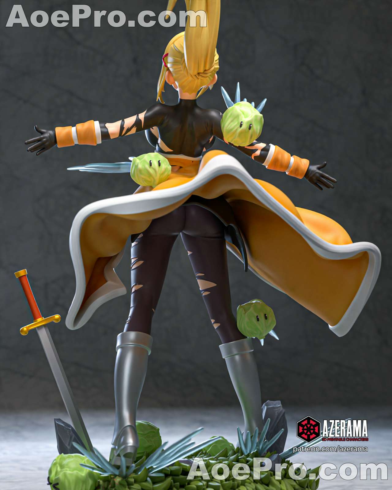 图片[7]|Azerama - Darkness KonoSuba – 3D PRINTABLE Figure STL - NXlfB1|NXlfB1