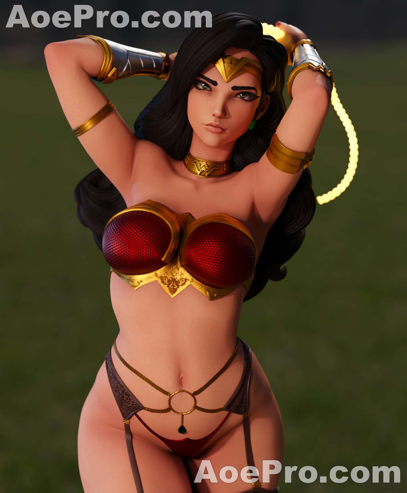 图片[1]|Momoji Wonder Woman – 3D Print Model 3D PRINTABLE Figure STL - NXlfB1|NXlfB1