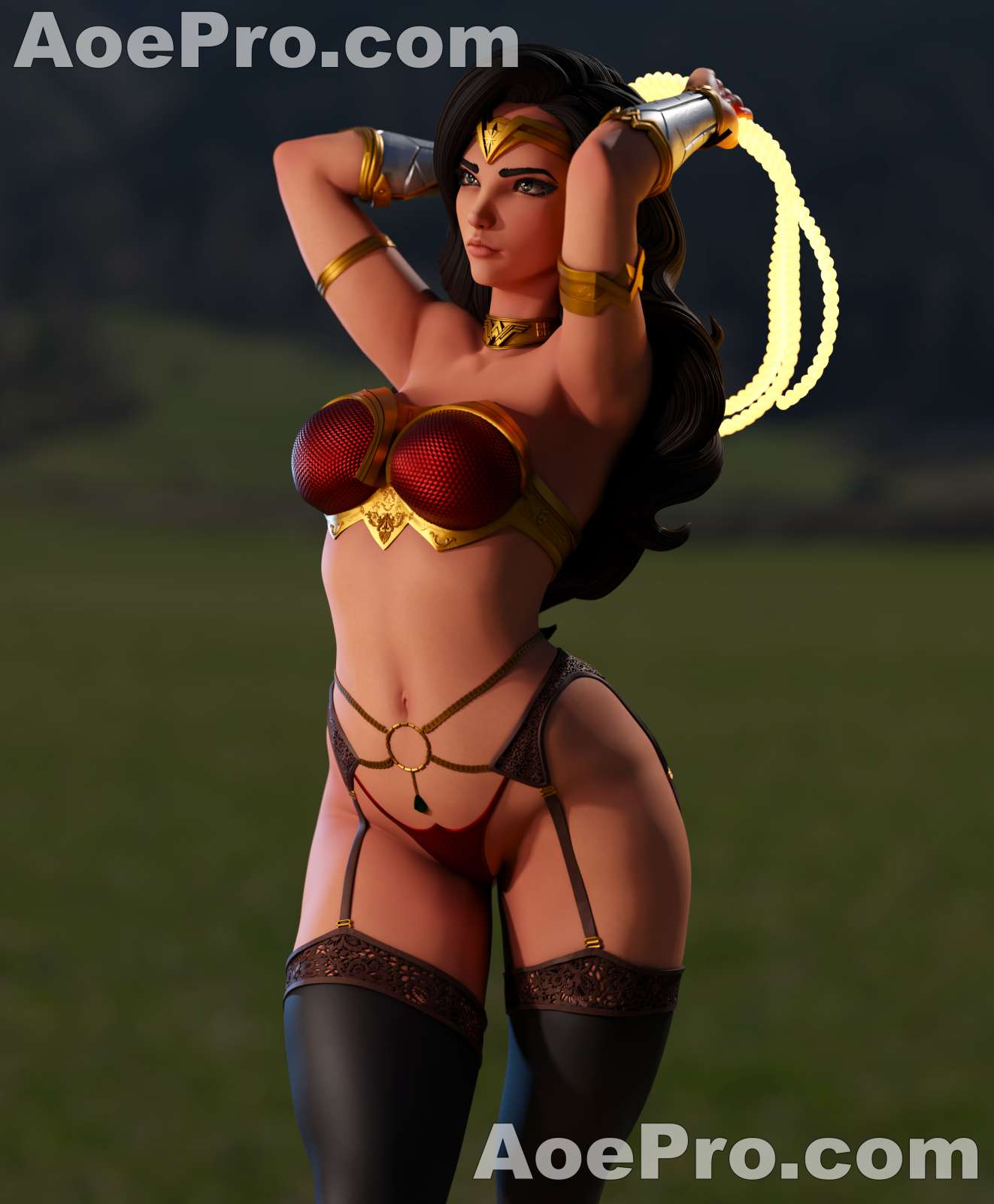 图片[4]|Momoji Wonder Woman – 3D Print Model 3D PRINTABLE Figure STL - NXlfB1|NXlfB1