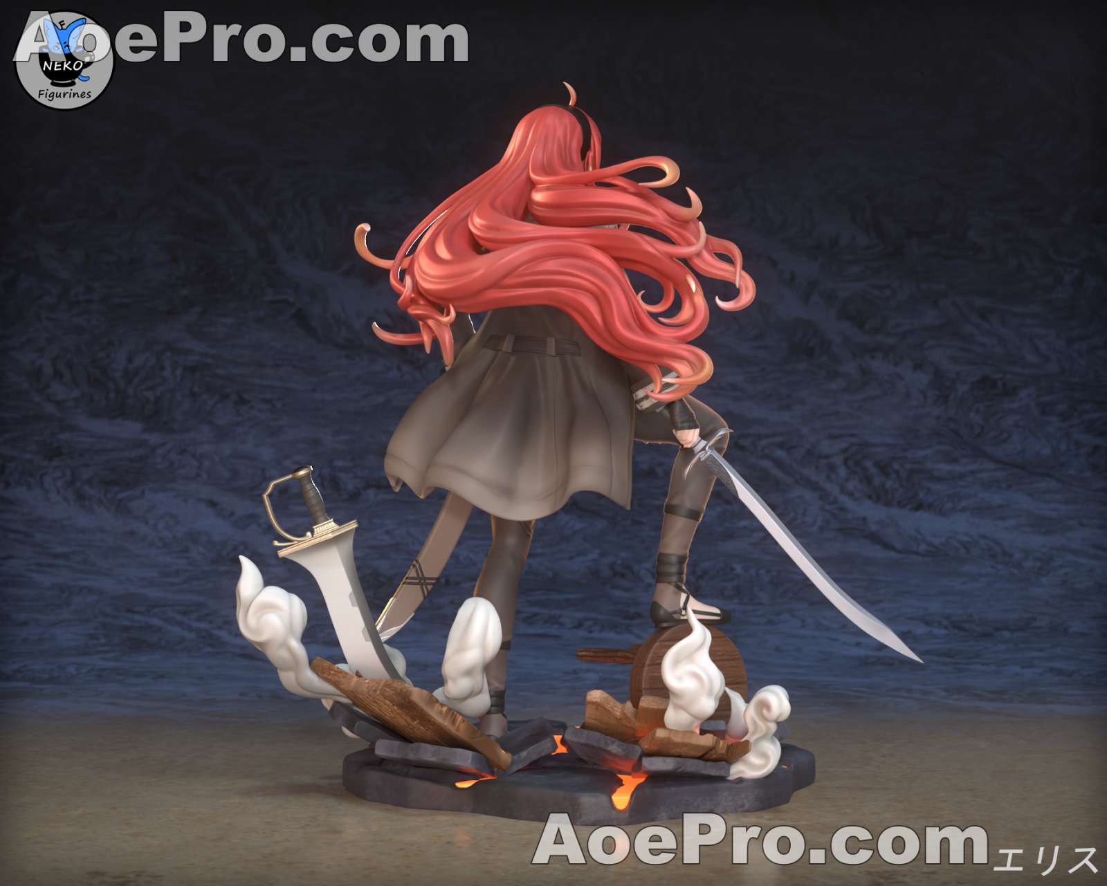 图片[5]|Neko Figurines - Eris Greyrat (Mushoku Tensei) – 3D PRINTABLE Figure STL - NXlfB1|NXlfB1