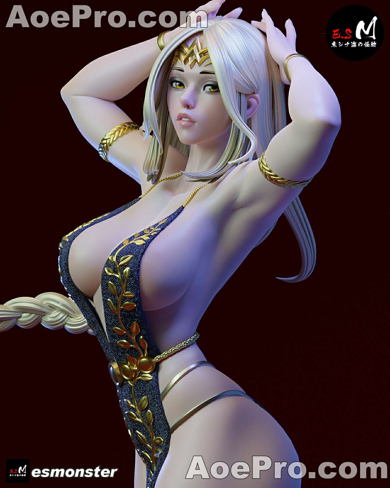 图片[1]|E.S Monster - Queen Marika – 3D PRINTABLE Figure STL - NXlfB1|NXlfB1