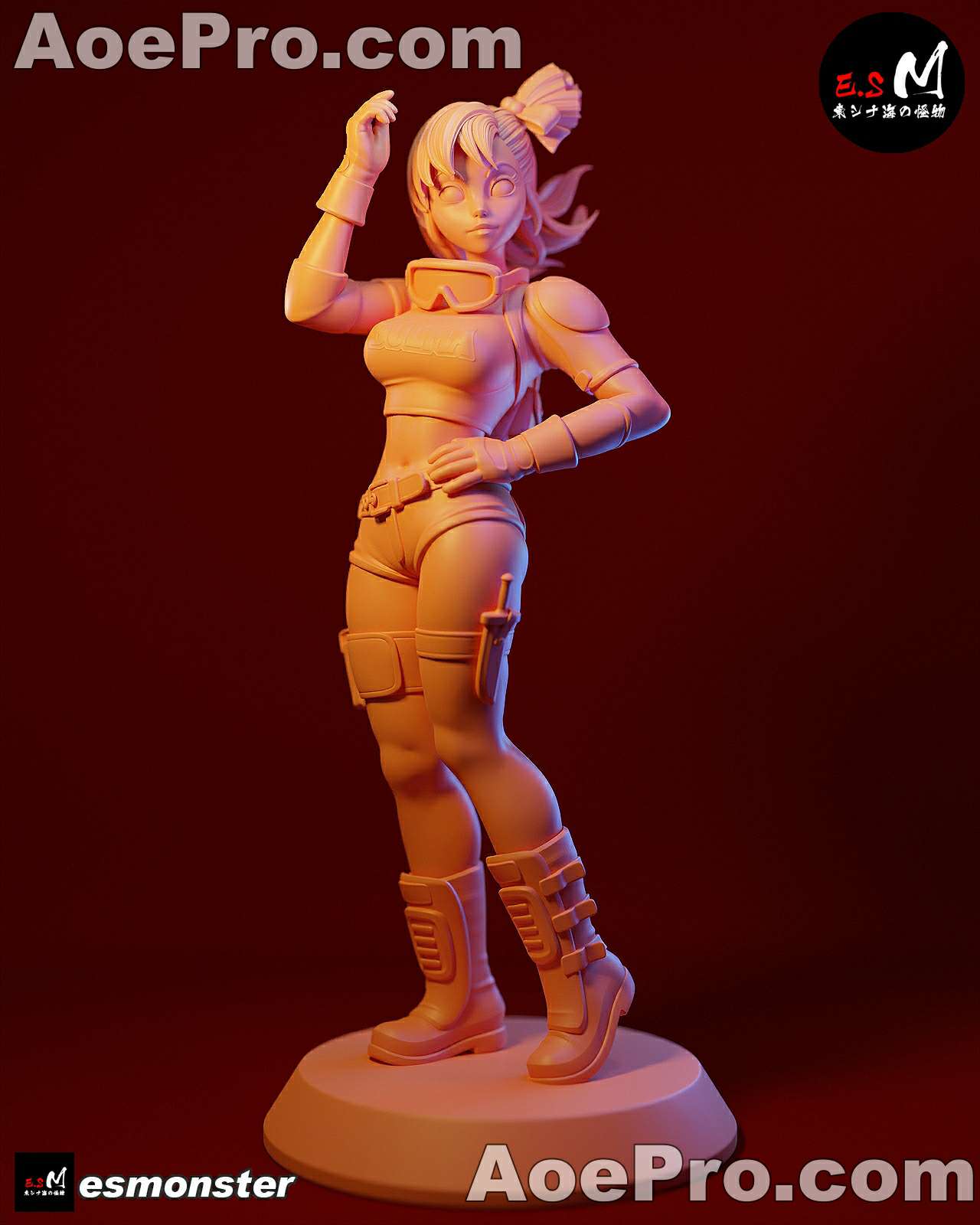 图片[6]|E.S Monster Bulma Dragon Ball – 3D Print Model Figure STL - NXlfB1|NXlfB1